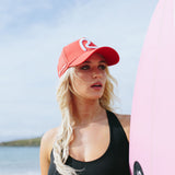 Rewired R Trucker Cap - Red/White