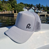 Rewired 2.0 Essential R Trucker Cap - Light Grey/Black
