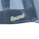 Rewired 2.0 Essential R Trucker Cap - Sky Blue/White - Side Script Logo