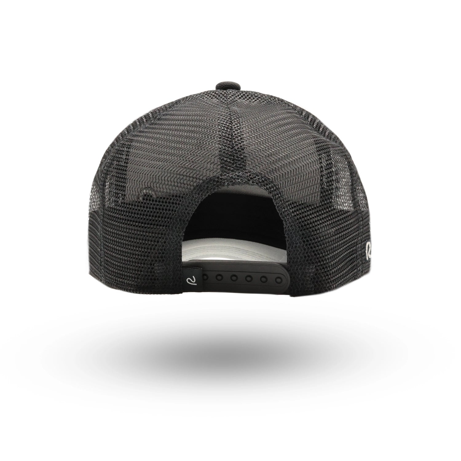 Rewired 2.0 Essential R Trucker Cap - Black/Light Grey - Back