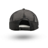 Rewired 2.0 Essential R Trucker Cap - Black/Light Grey - Back