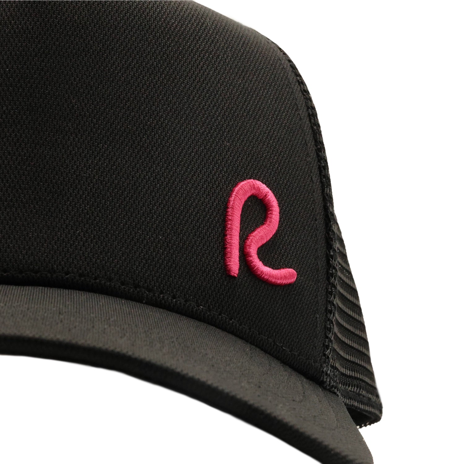 Rewired 2.0 Essential R Trucker - Black/Pink - NEW MODEL - Logo
