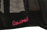 Rewired 2.0 Essential R Trucker - Black/Pink - NEW MODEL - Side Script Logo