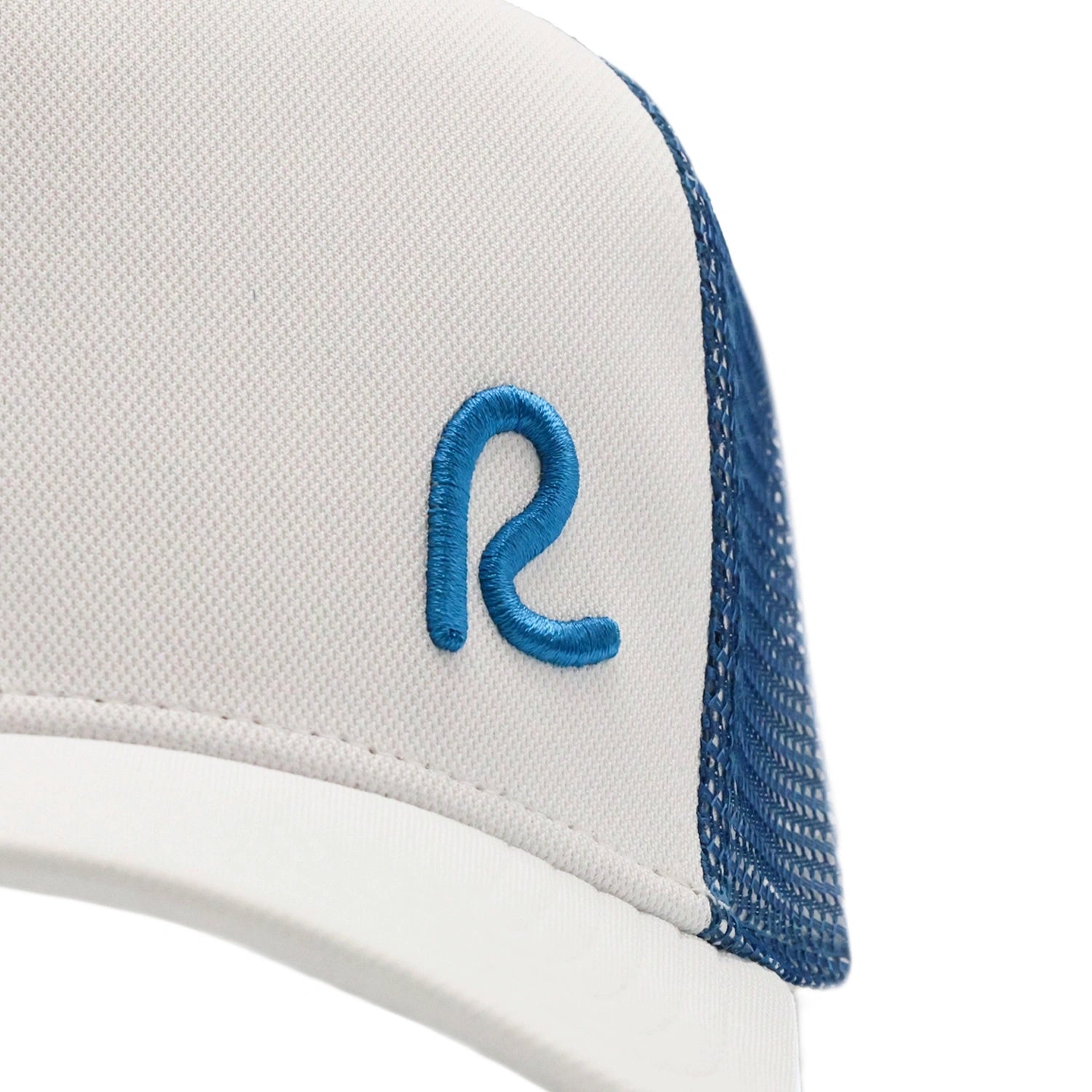 Rewired 2.0 Essential R Trucker Cap -Hawaiian Blue/White - Front