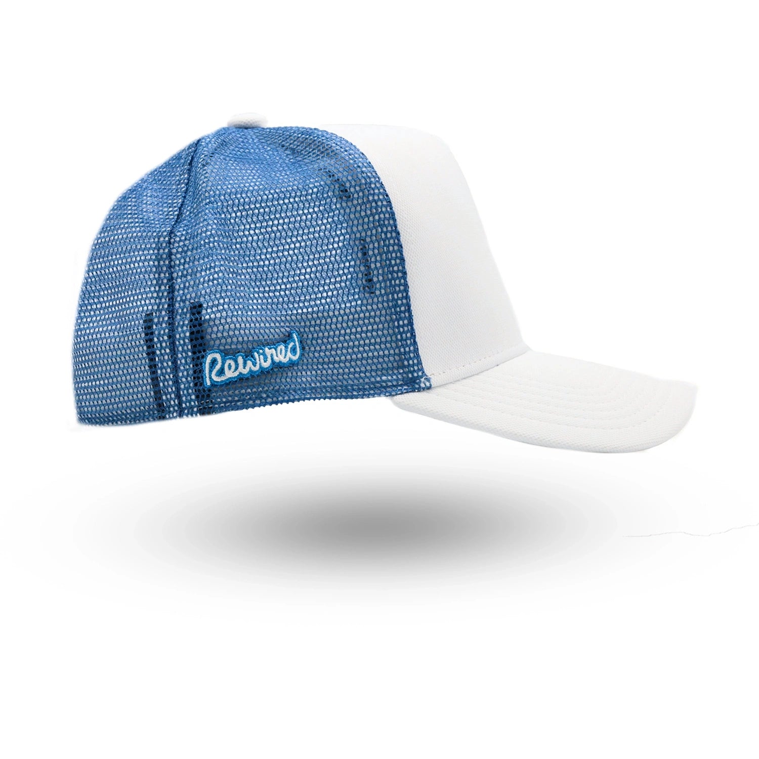 Rewired 2.0 Essential R Trucker Cap -Hawaiian Blue/White - Right