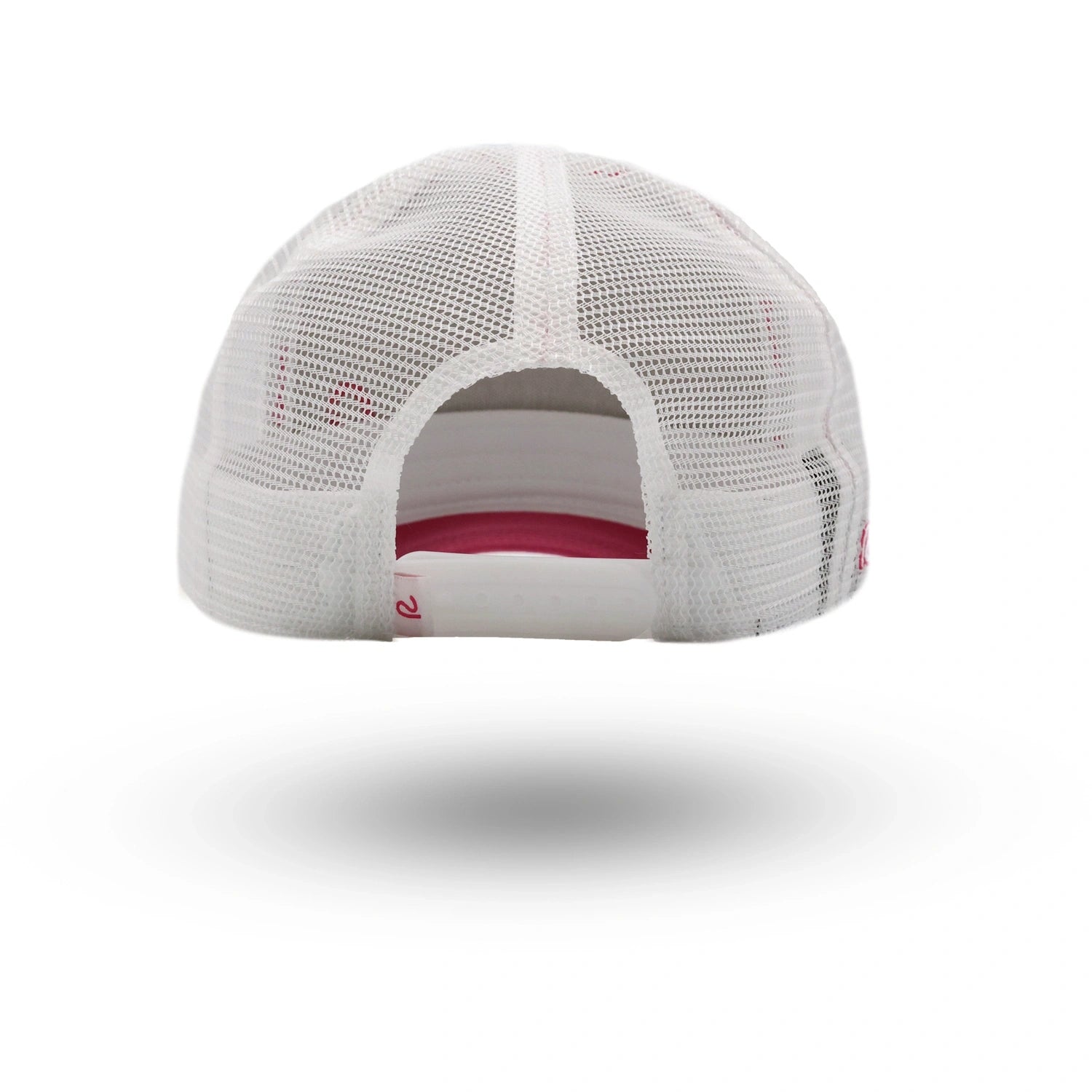 Rewired 2.0 Essential R Trucker Cap - White/Hot Pink - Back