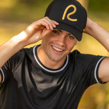 Rewired 2.0 R Trucker Cap - Black/Gold/Grey