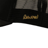Rewired 2.0 R Trucker - Black/Gold - Side Script Logo