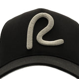 Rewired 2.0 R Trucker - Black/Light Grey - Logo