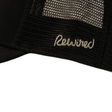 Rewired 2.0 R Trucker - Black/Light Grey - Side Script Logo