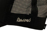 Rewired 2.0 R Trucker - Black/White - Side Script Logo