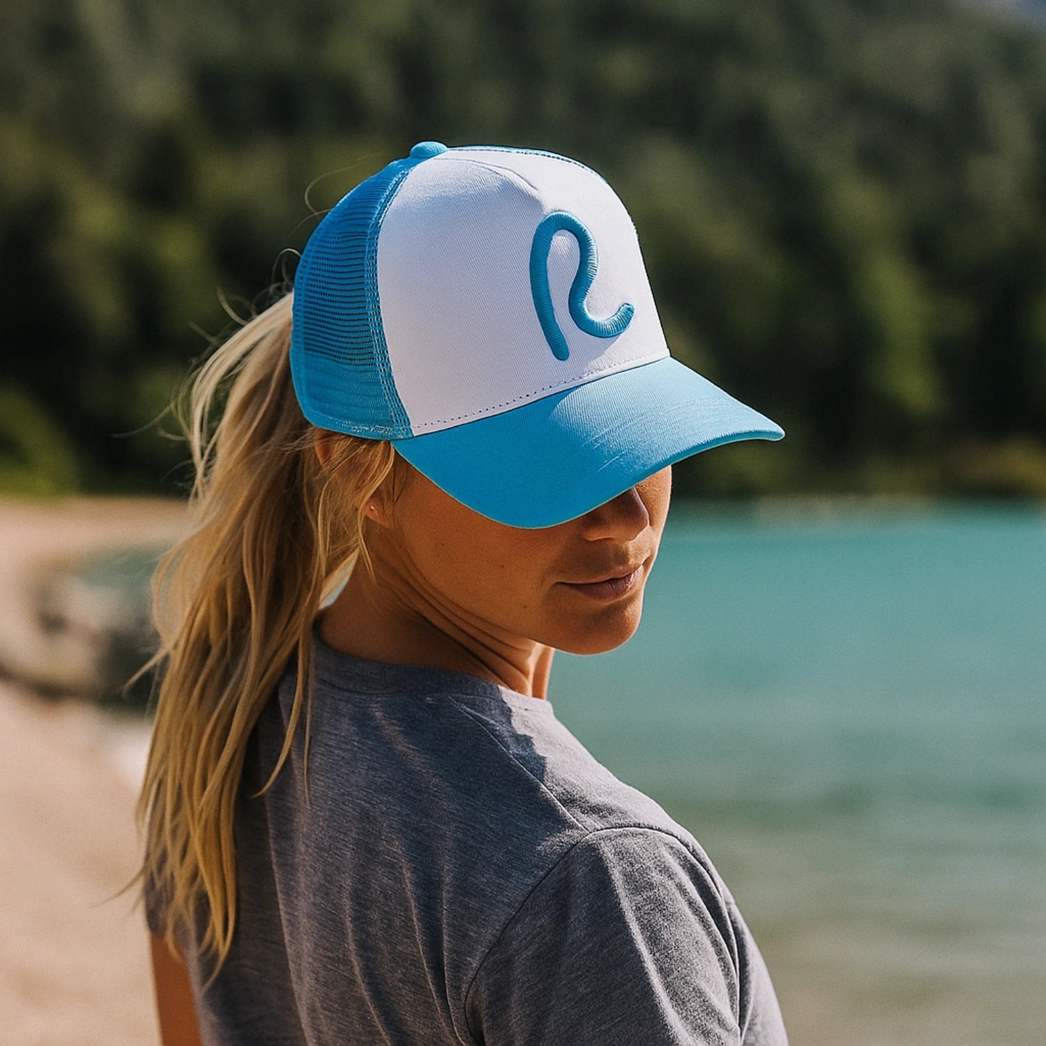 Rewired 2.0 R Trucker - Hawaiian Blue/White