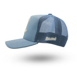 Rewired 2.0 R Trucker Cap - Sky Blue/White - Left