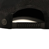 Rewired Apex Essential R Trucker - Black/Black - Caterpillar Fastening Close-Up
