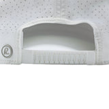 Rewired Apex Essential R Trucker - White/White - Caterpillar Fastening Close-Up