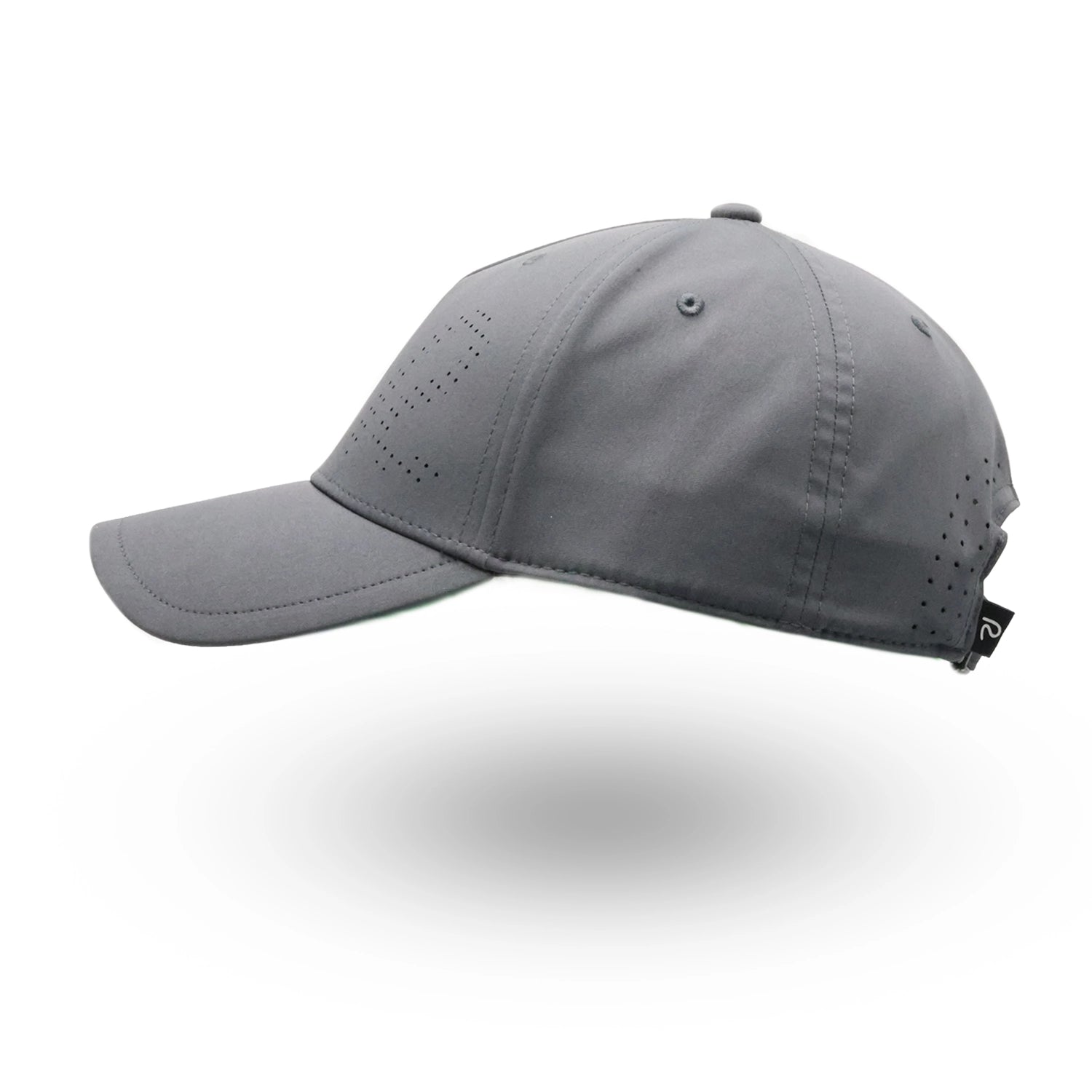 Rewired Matrix Baseball Cap - Grey/Electric Blue - Left