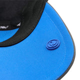 Rewired Matrix Baseball Cap - Grey/Electric Blue - Undervisor