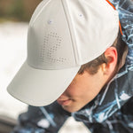 Rewired Matrix Baseball Cap - White/Light Grey