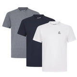 Rewired Premium T-Shirt Triple Pack - Navy/White/Grey