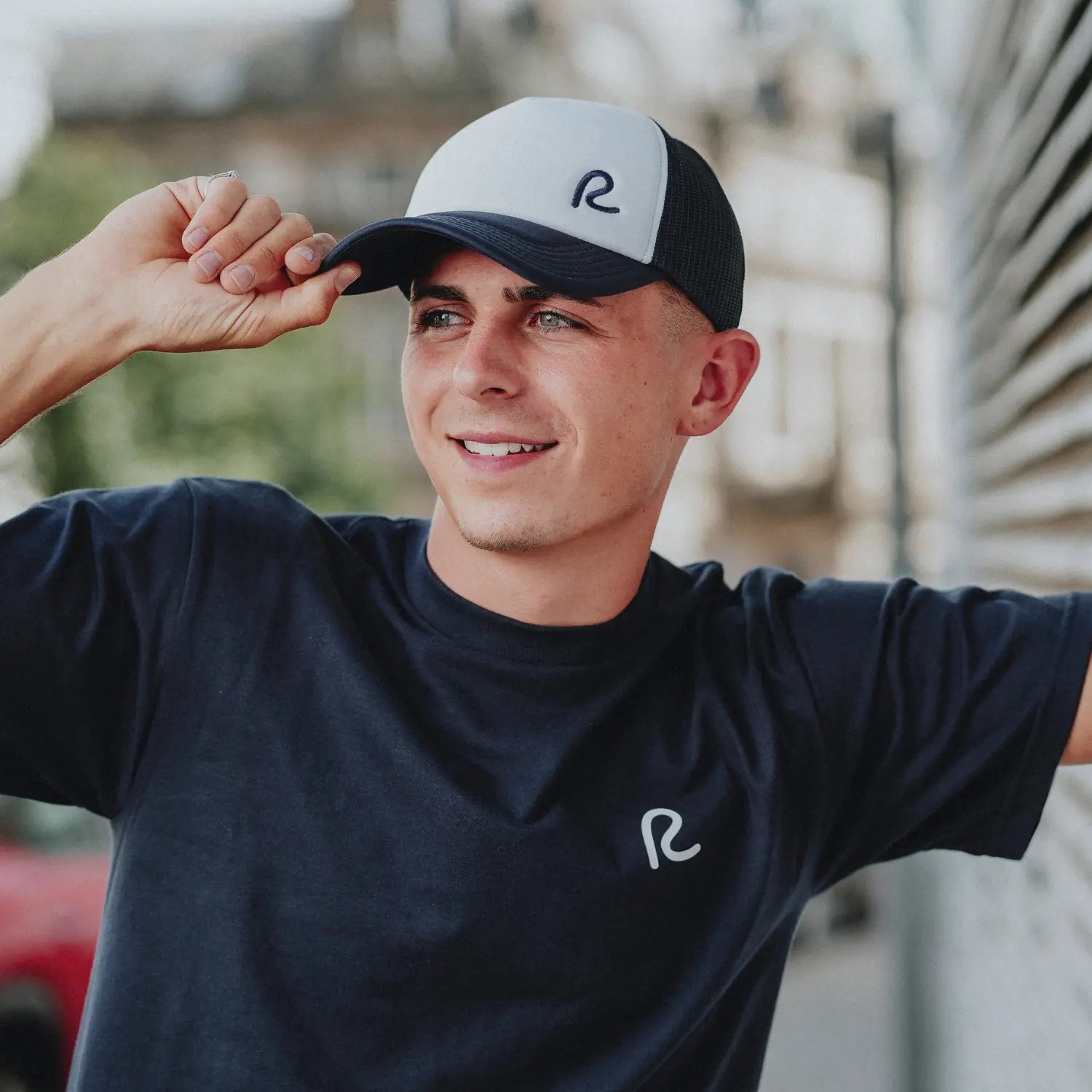 Rewired Premium T-Shirt in Navy