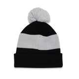 Rewired Bobble Hat - Black/ Grey