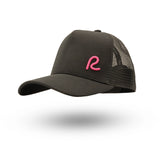 Rewired 2.0 Essential R Trucker Cap - Black/Pink - Sample