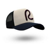 Rewired 2.0 R Trucker Cap - White/Navy/Purple - Sample