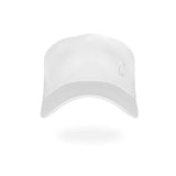Essential R Trucker Cap - White/White - Front