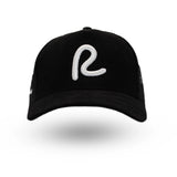 Rewired Suede R Trucker Cap - Black/White