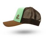 Rewired 2.0 Essential R Trucker Cap - Mint Choc Chip - Left
