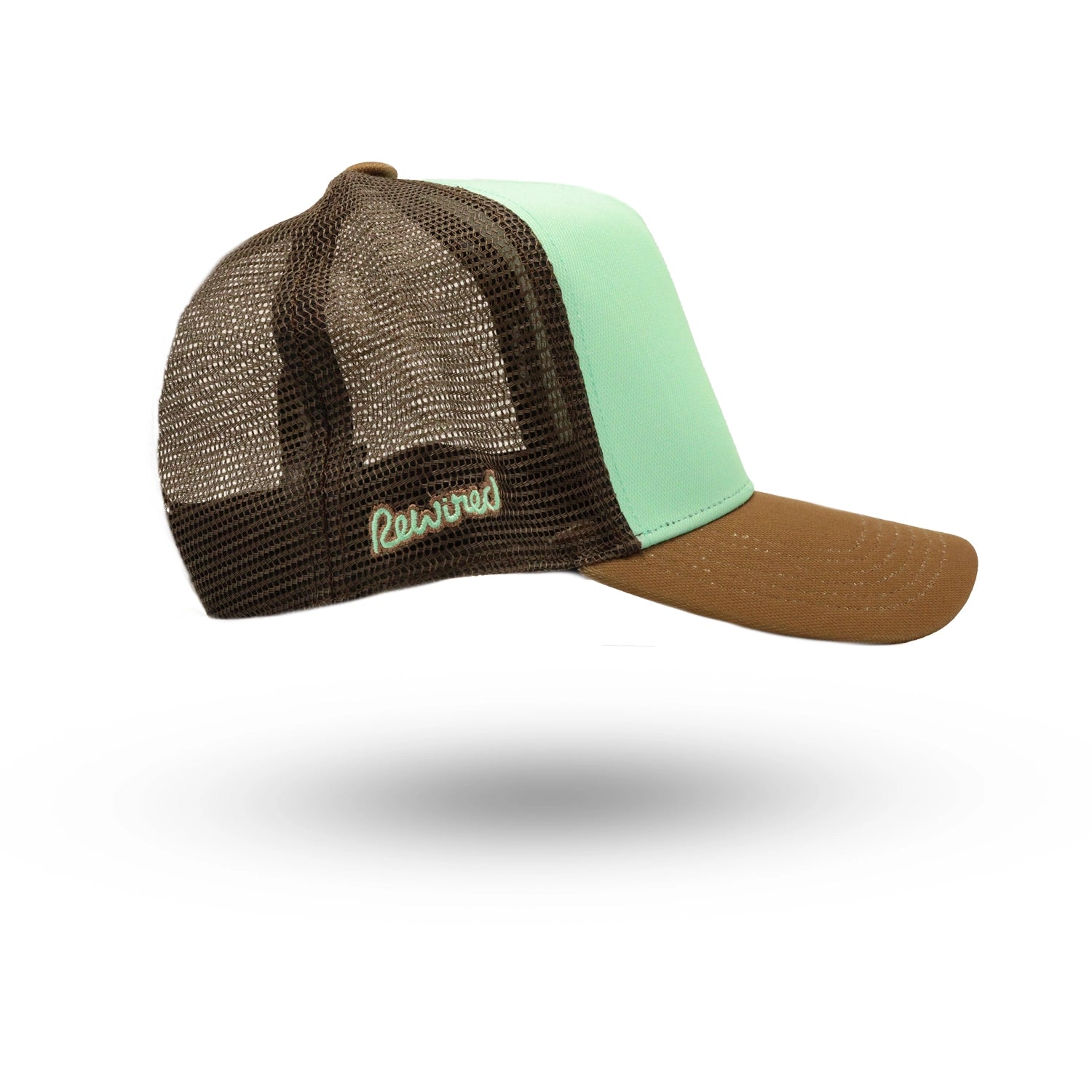 Rewired 2.0 Essential R Trucker Cap - Mint Choc Chip - Right