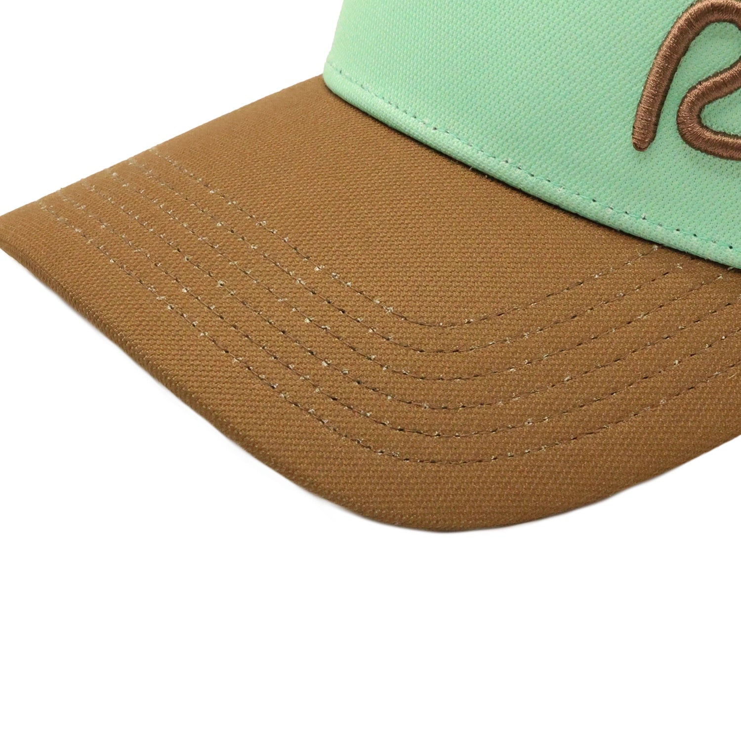 Rewired 2.0 Essential R Trucker Cap - Mint Choc Chip - Stitched Peak