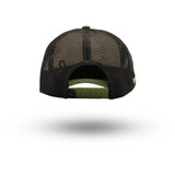 Rewired 2.0 Essential R Trucker Cap - Olive/Sand/Black - Back