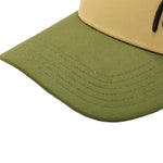 Rewired 2.0 Essential R Trucker Cap - Olive/Sand/Black - Stitched Peak