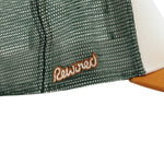 Rewired 2.0 Essential R Trucker Cap - Rust/White/Green - Side Script Logo