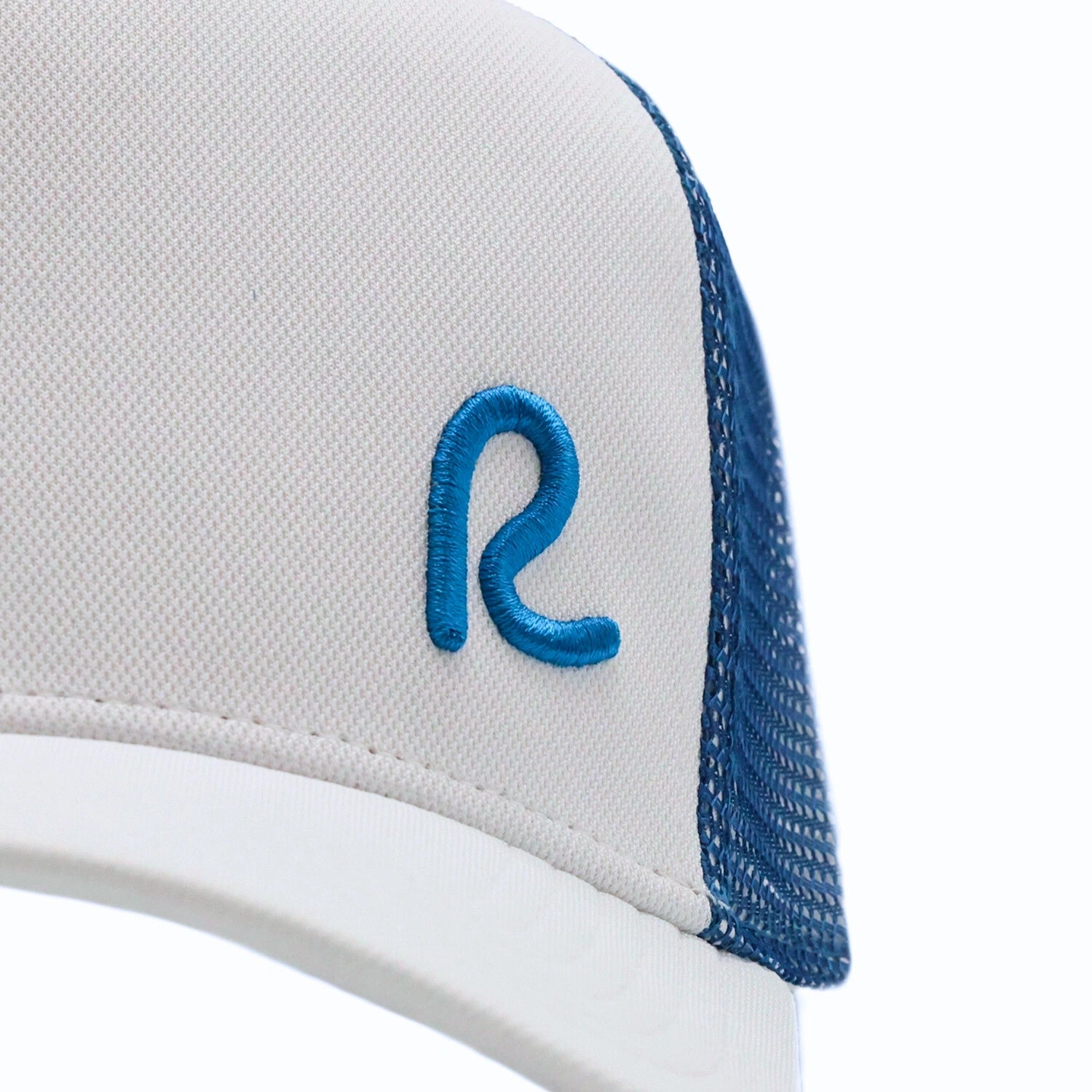 Rewired 2.0 Essential R Trucker - Hawaiian Blue/White - Mini R Logo