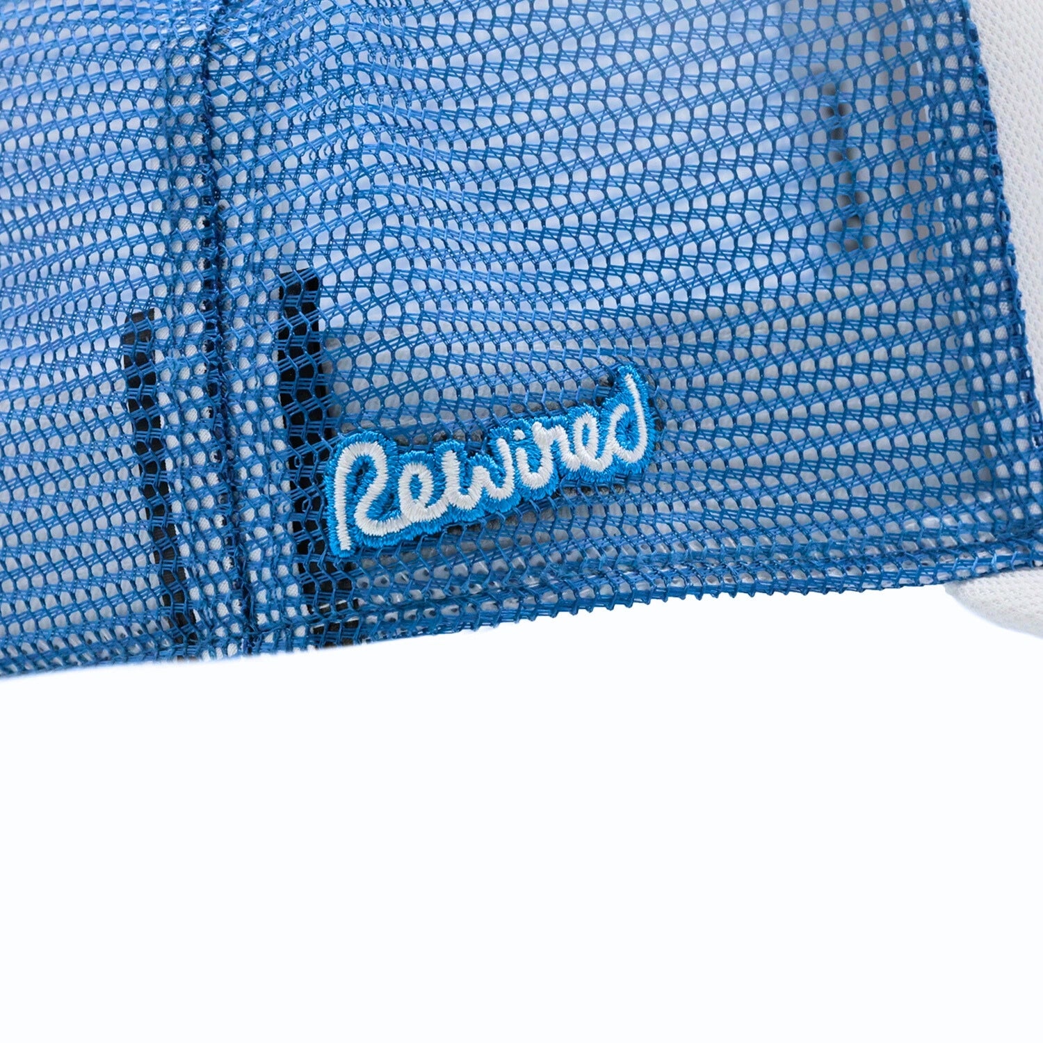 Rewired 2.0 Essential R Trucker - Hawaiian Blue/White - Side Script Logo