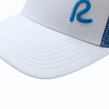Rewired 2.0 Essential R Trucker - Hawaiian Blue/White - Stitched Peak