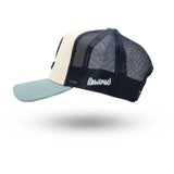 Rewired 2.0 R Trucker Cap - Blue/Off White/Navy - Left