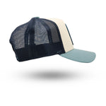 Rewired 2.0 R Trucker Cap - Blue/Off White/Navy - Right