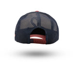 Rewired 2.0 R Trucker Cap - Burgundy/Off White/Navy - Back