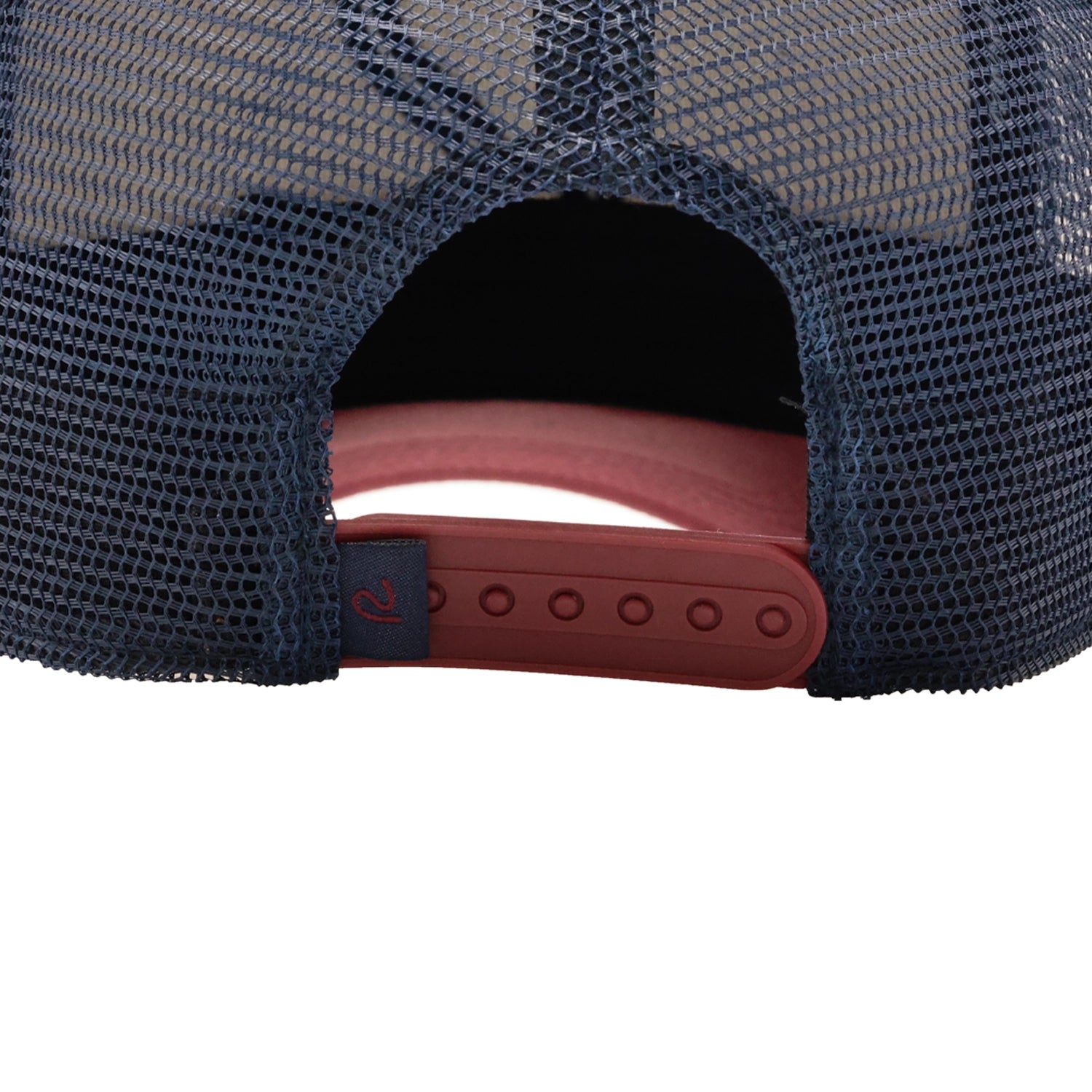Rewired 2.0 R Trucker Cap - Burgundy/Off White/Navy - Snapback Fastening