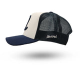 Rewired 2.0 R Trucker Cap - Navy/White - Left