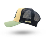 Rewired 2.0 R Trucker Cap - Teal/Sand/Navy - Left