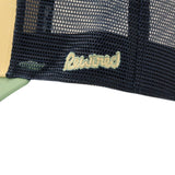 Rewired 2.0 R Trucker Cap - Teal/Sand/Navy - Side Script Logo