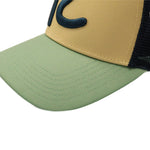 Rewired 2.0 R Trucker Cap - Teal/Sand/Navy - Stitched Peak