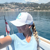 Rewired 2.0 R Trucker Cap - White/Aqua