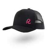 Rewired 2.0 Essential R Trucker Cap - Black/Pink