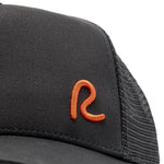 Rewired 2.0 Essential R Trucker Cap - Black/Red - Mini R Logo