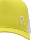 Rewired 2.0 Essential R Trucker Cap - Lemon/White - Front Logo